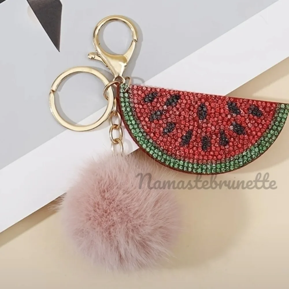 N/A rhinestone watermelon